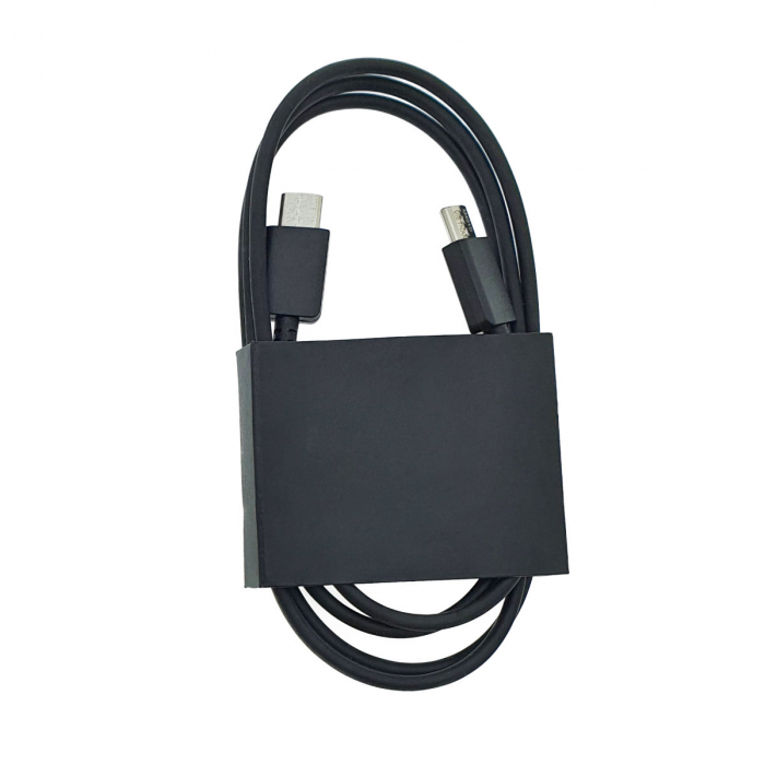Cablu cu conectori USB-C tata la USB-C tata, EP-DN980BBE GH39-02103A, PD 3A, 1m, negru [3]