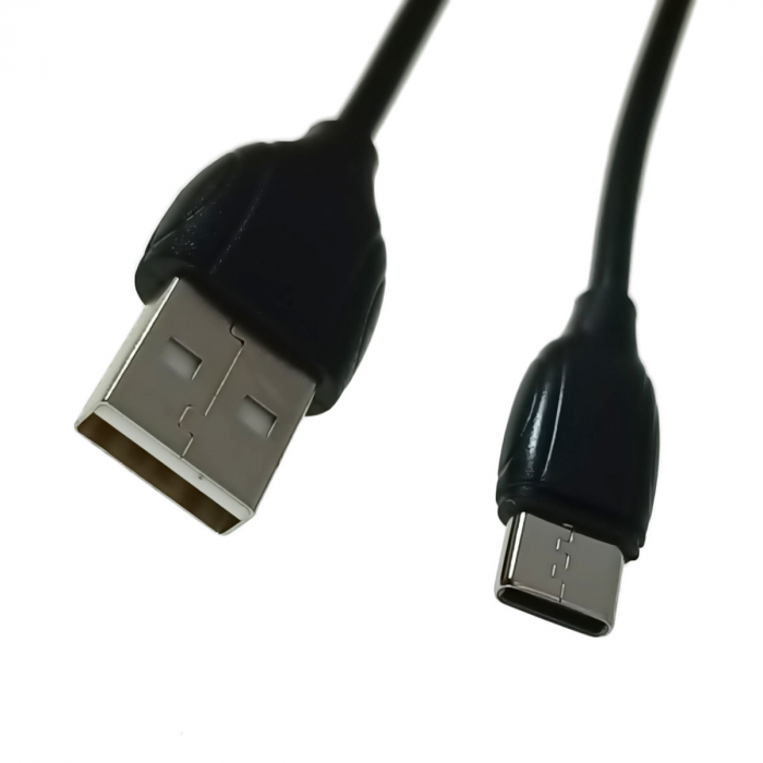 Cablu cu conectori USB tata la USB tip C tata, Borofone BX19 Benefit, lungime 1m, negru [4]