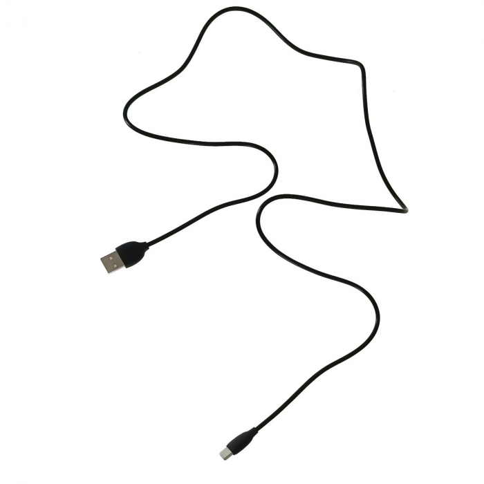Cablu cu conectori USB tata la USB tip C tata, Borofone BX19 Benefit, lungime 1m, negru [3]