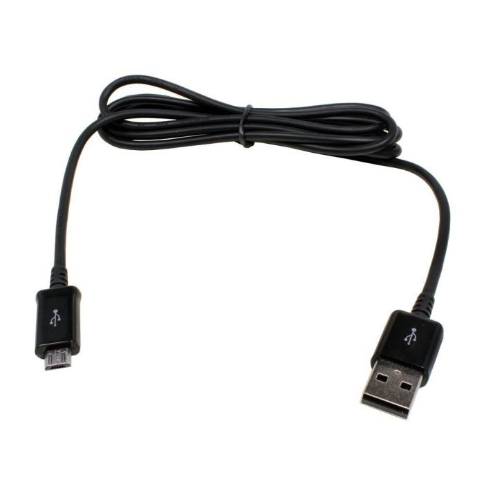 Cablu cu conectori USB tip A tata si microUSB tata, Samsung ECB-DU5ABE, lungime 1m, bulk, negru [2]