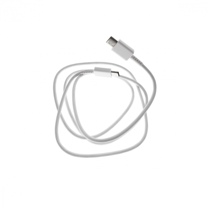 Cablu cu conectori USB Tip C tata la USB de Tip C tata, Samsung EP-DG977, cablu 100cm, alb [1]