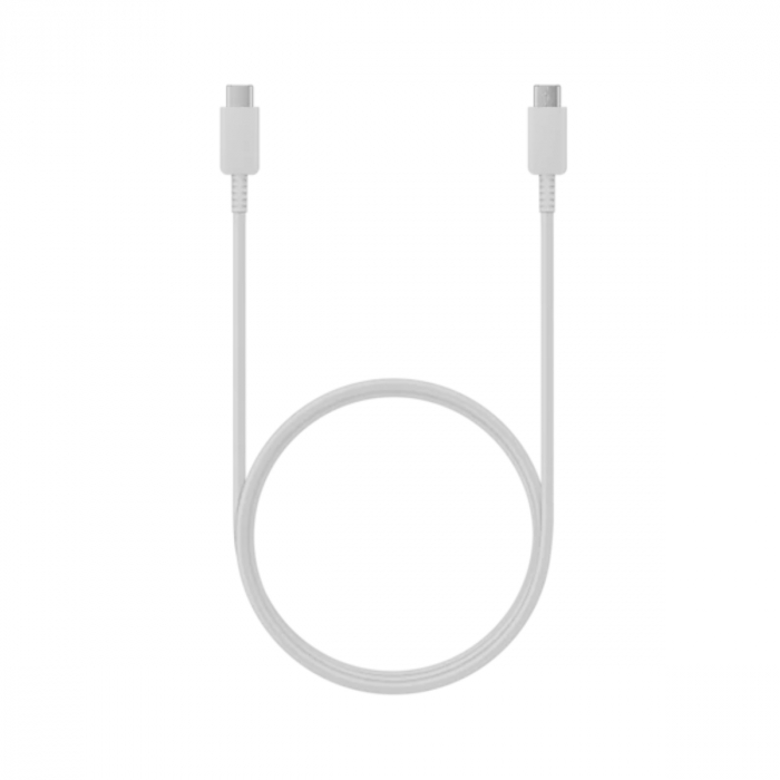 Cablu cu conectori USB Tip C tata la USB de Tip C tata, Samsung EP-DG977, cablu 100cm, alb [4]