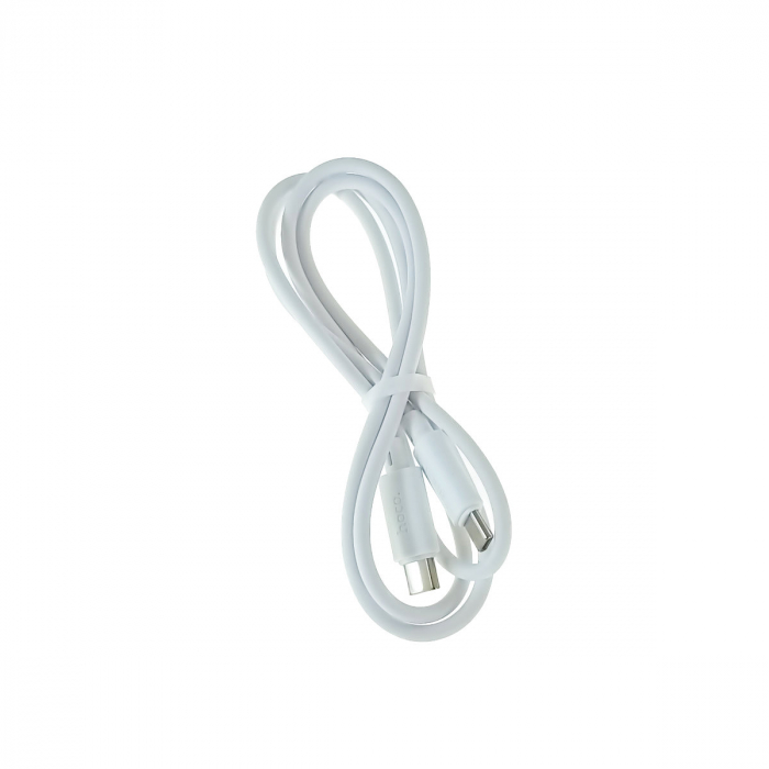 Cablu de date si alimentare premium, PD60W, conectori USB Tip C tata la USB Tip C tata, HOCO X88, lungime 100 cm, Alb [4]