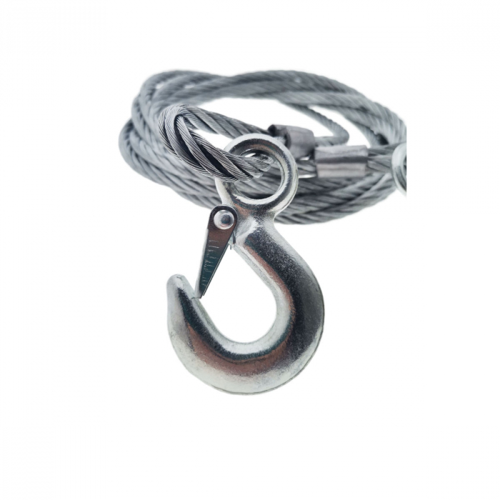 Cablu de remorcare si tractare, lungime 4m, grosime 12mm, sarcina maxima 5 T [2]
