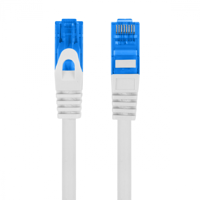 Cablu ecranat S / FTP, Lanberg 42703, cat.6A, lungime 5m, AWG 26,500 MHz, LSZH, mufa 2xRJ45, ethernet, Gri [1]