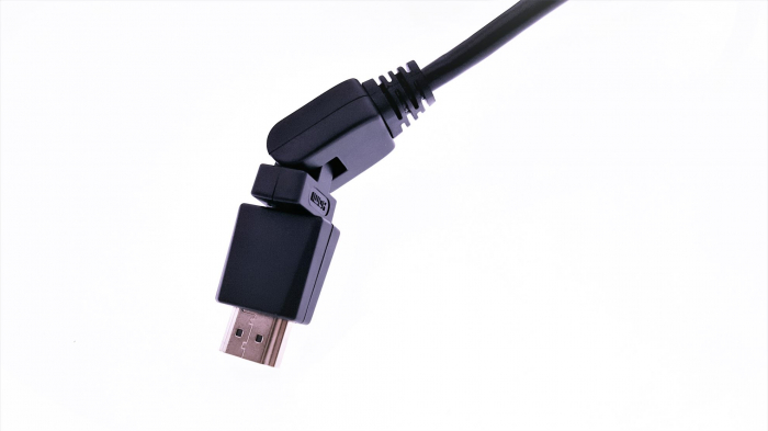 Cablu HDMI T-T 1.5m angular 360 grade x2 [3]