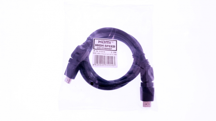 Cablu HDMI 1.2 Full HD, 3m - Cu Adaptoare Rotative 360° - Soluție pentru Conexiuni în Spații Înguste [4]