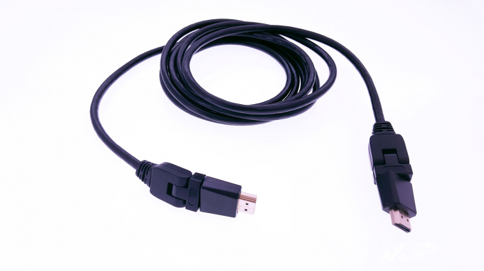 Cablu HDMI T-T 3m angular 360 grade x2 - CHDAX31889 [3]