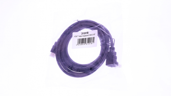 Cablu HDMI T-T 3m angular 90 grade [2]