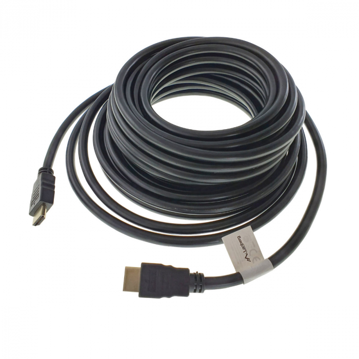 Cablu HDMI, Lanberg, 10 m, Negru [4]