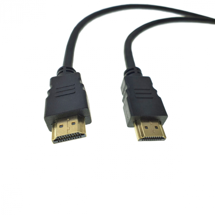Cablu HDMI tata-tata, cu ethernet, 4K, v1.4, High Speed, HEC, HARC, 19p-19p, 1.5m, negru [4]