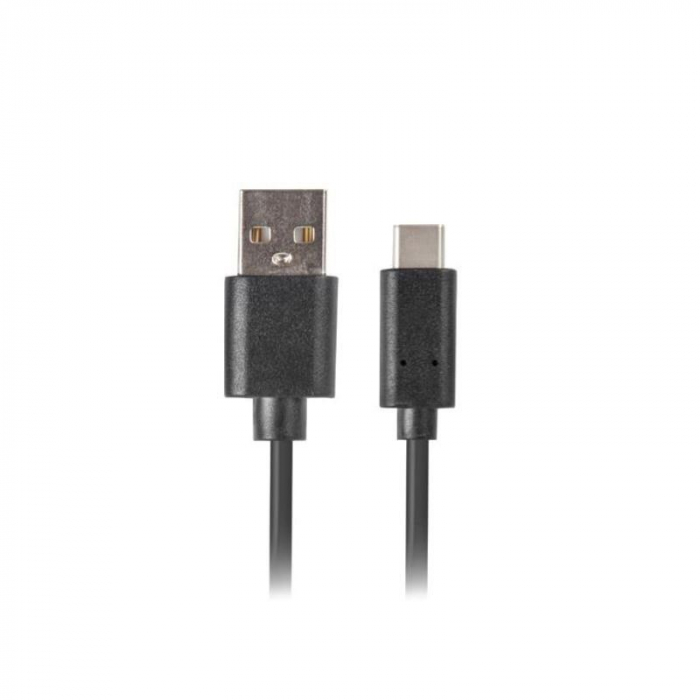 Cablu Lanberg USB 2.0 tata la USB tip C tata, 5 m, negru [4]