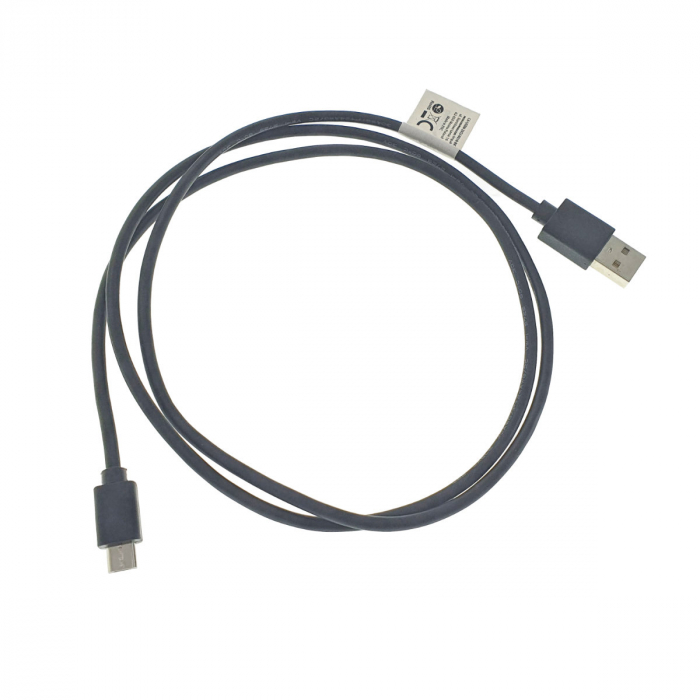 Cablu microUSB 2.0 tata la USB 2.0 tata, Lanberg 41635, QC 3.0, cupru, lungime 100cm, negru [5]