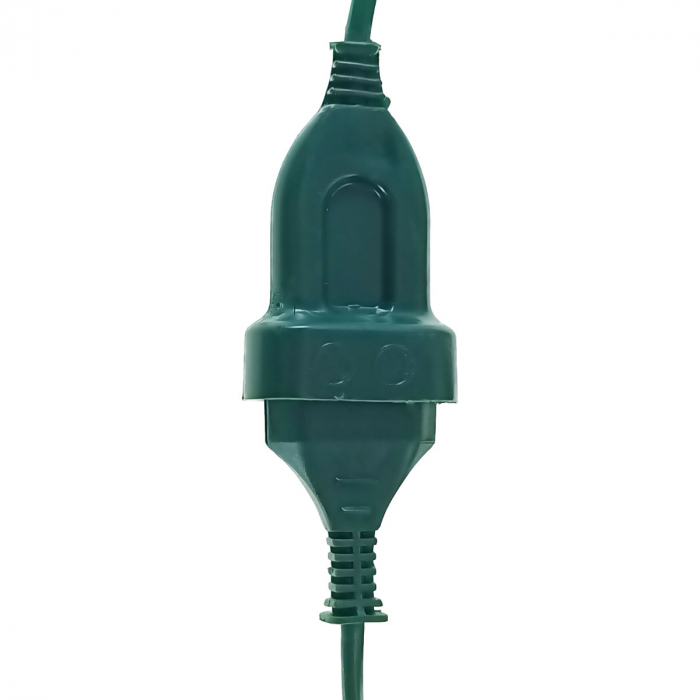 Cablu prelungitor IEC 320 C7 tata-mama, 2 pini, PR-2582-GR, lungime 3m, de alimentare curent, verde [3]