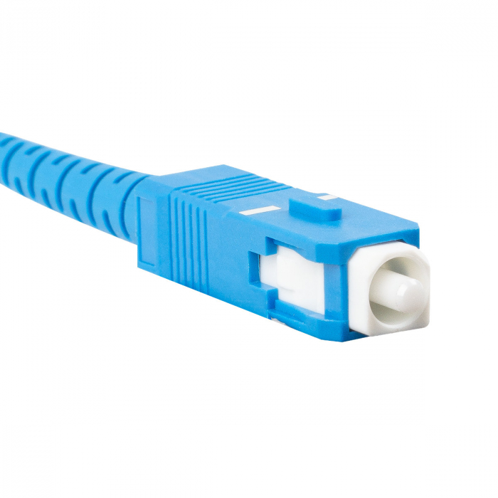 Cablu retea fibra optica cu lungime 2 m si conectori SC/UPC-SC/UPC, Lanberg Z43300, SM, SIMPLEX 3.0MM G657A1 LSZH, galben [2]