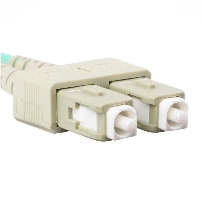 Cablu retea fibra optica cu lungime 5 m si conectori SC/UPC-SC/UPC, Lanberg Z43325, MM, DUPLEX 3.0MM OM2 50/125 LSZH, portocaliu [2]