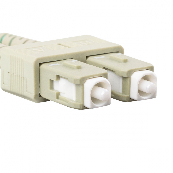 Cablu retea fibra optica cu lungime 5 m si conectori SC/UPC-SC/UPC, Lanberg Z43332, MM, DUPLEX 3.0MM OM4 50/125 LSZH, violet [5]