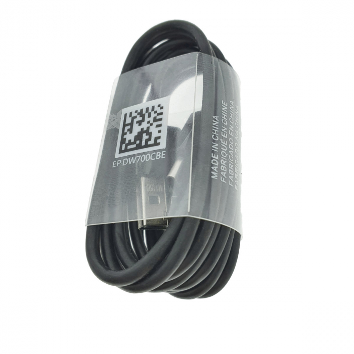 Cablu Samsung EP-DW700CBE, USB tip A tata la USB tip C tata, lungime 1.5 m, negru [2]