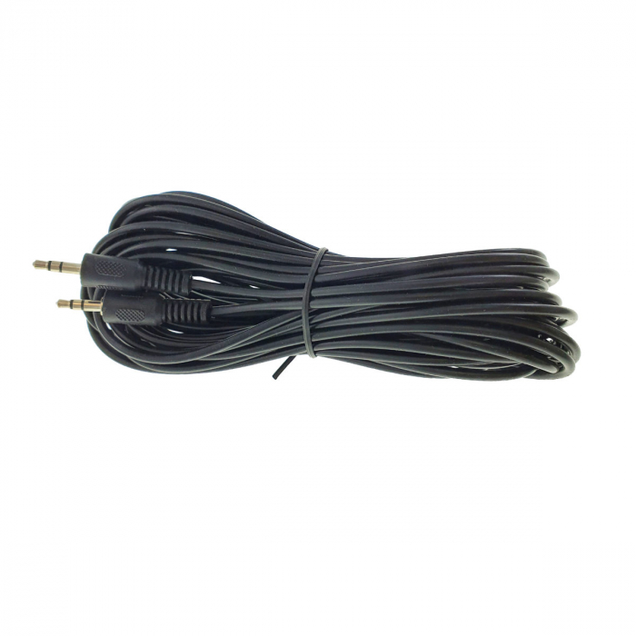 Cablu stereo Jack 3.5mm tata - Jack 3.5mm tata, CJTT10M, lungime 10m, negru [3]