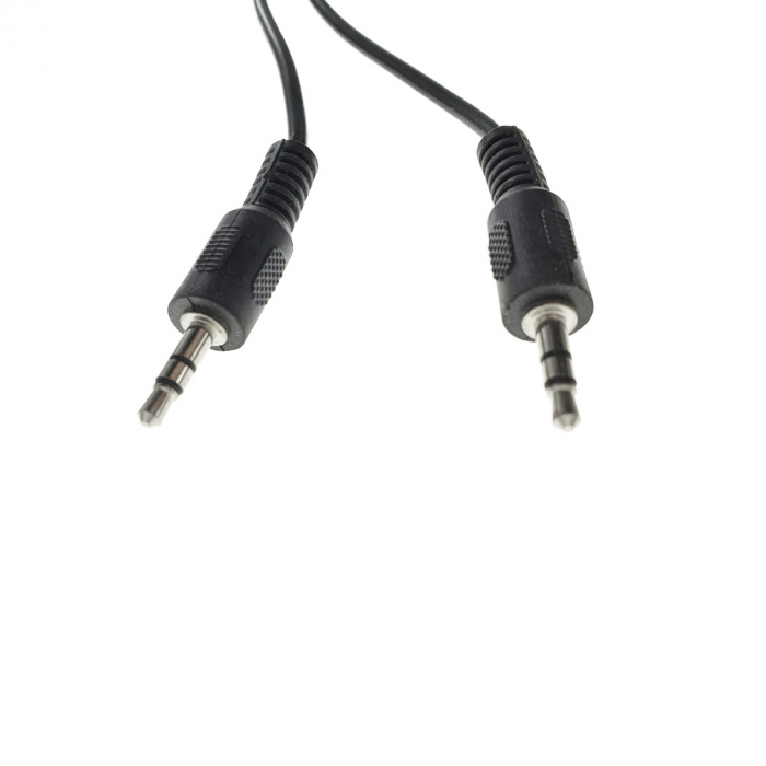 Cablu stereo Jack 3.5mm tata - Jack 3.5mm tata, CJTT10M, lungime 10m, negru [2]