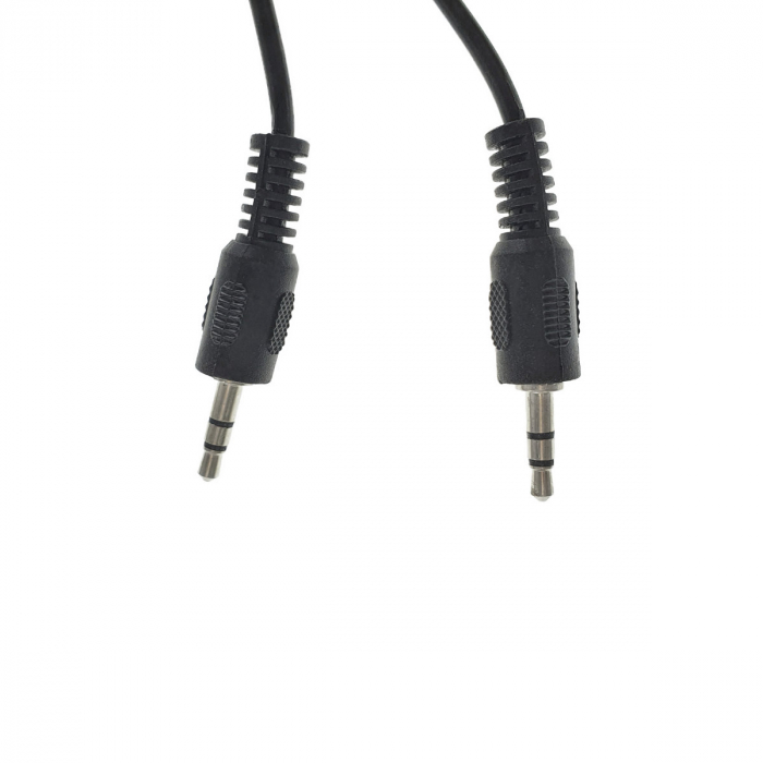 Cablu stereo Jack 3.5mm tata - Jack 3.5mm tata, CJTT10M, lungime 10m, negru [4]