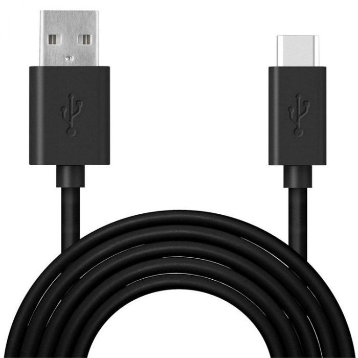 Cablu USB 2.0 la Type C, 1m, CB-03B, negru [2]