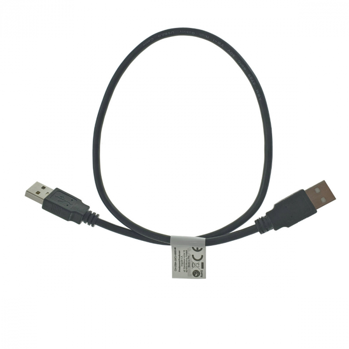Cablu USB 2.0 tata la USB 2.0 tata, Lanberg 42774, lungime 50cm, negru [4]