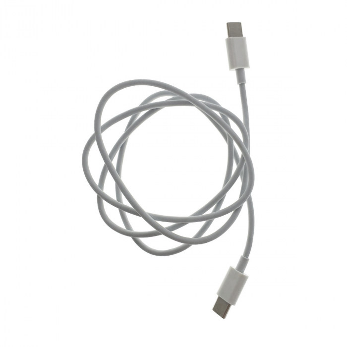 Cablu USB 2.0 tip C tata la USB 2.0 tip C tata, lungime 100 cm, alb [4]