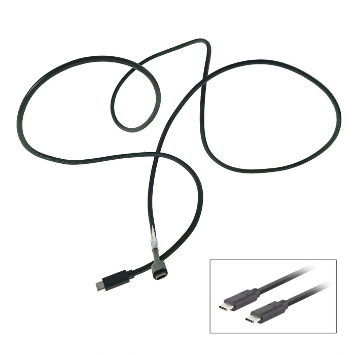 Cablu USB-C 3.1 gen.2 tata-tata, Lanberg 43693, Quick Charge 4.0, Power Delivery 3.0, 10GB/S, PD 100W, 180cm, negru [3]