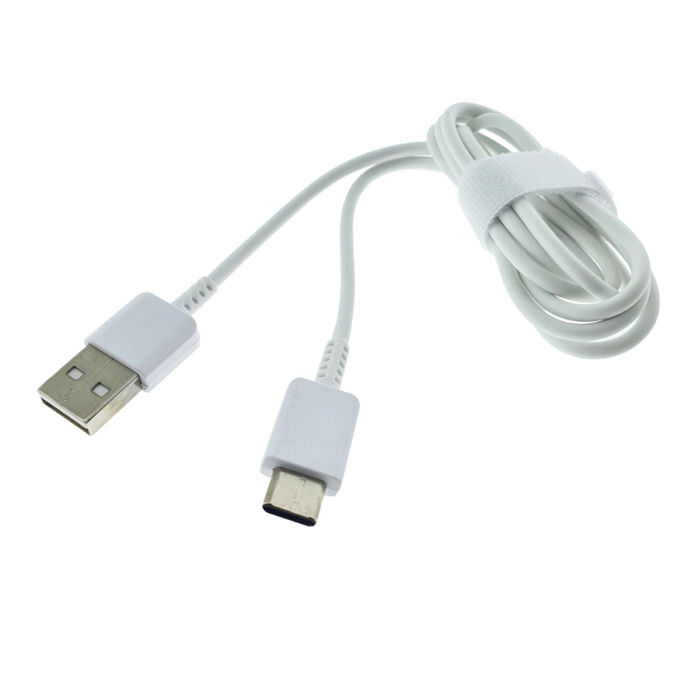 Cablu USB la USB-C, 1m, 2A, pentru Incarcare si Transfer Date, Alb JML-25949 [3]
