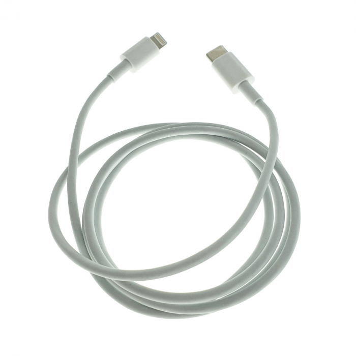 Cablu USB tip C tata la 8-pin lightning tata, lungime 100 cm, alb [4]