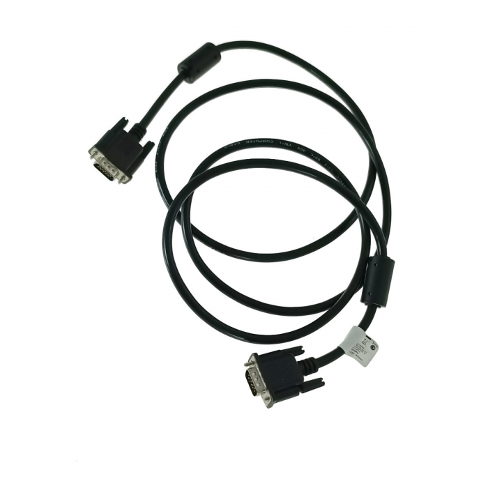 Cablu de conectare ecranat cu miez de ferita , Lanberg , VGA tata/VGA tata , 1.8 m , negru [3]