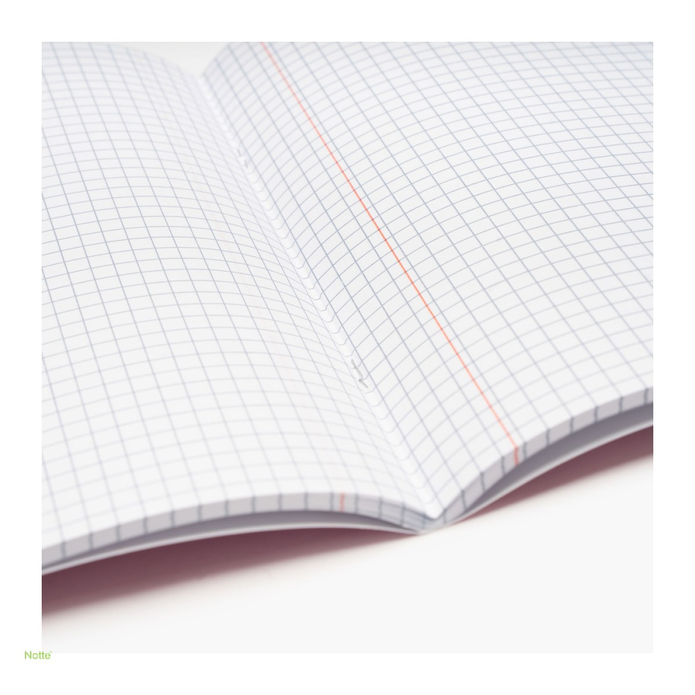 Caiet capsat Notte School A5, 80 file, matematica, 60 g/mp, coperti asortate [4]