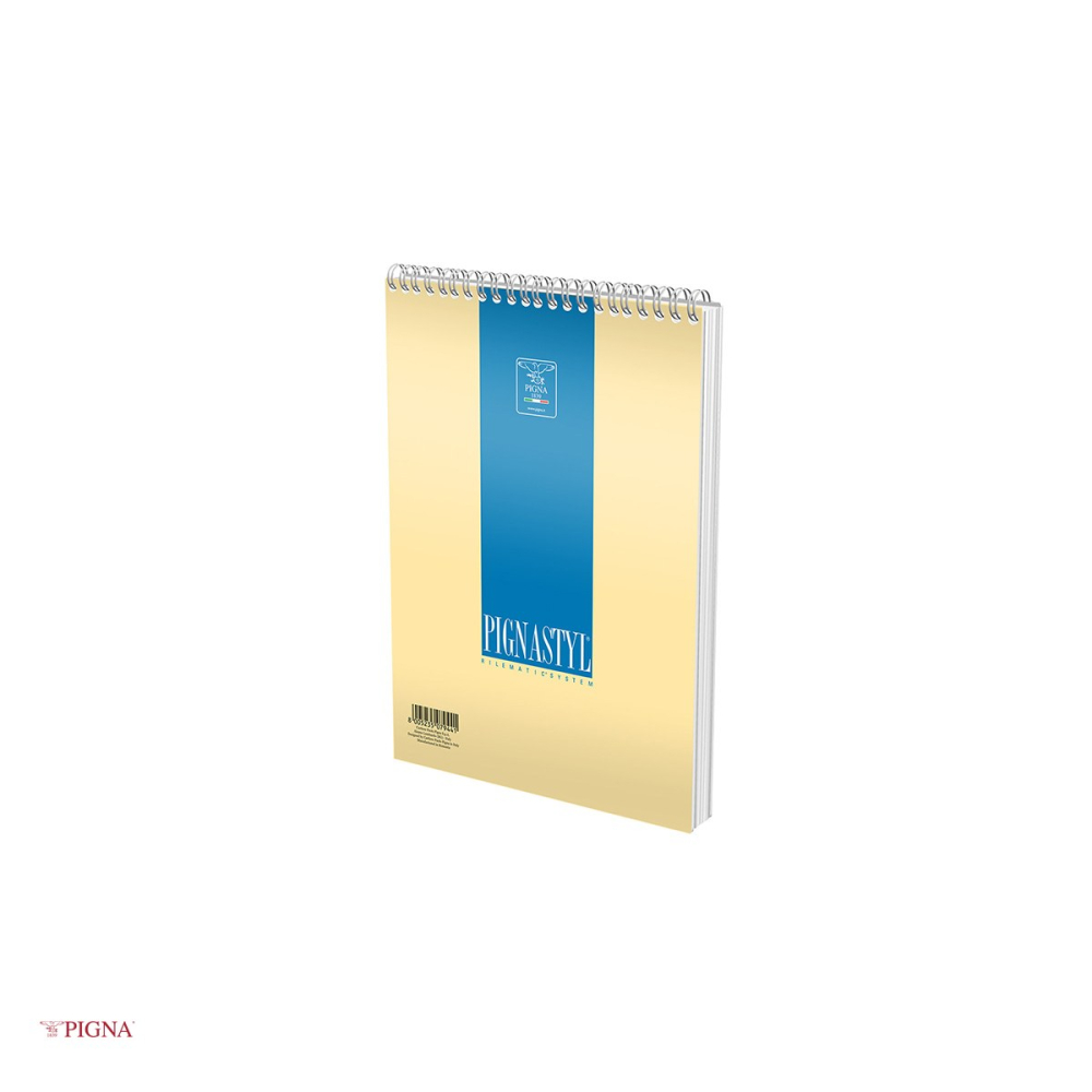 Bloc notes Pigna Style, A5, 60 file, matematica, 200 g/mp, spira aritmetica [5]