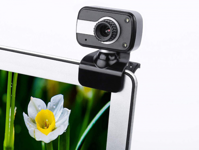 Camera Web cu microfon, 480P, My Web XHC B7, rotire 360°, conectori USB si jack 3.5mm, nightvision, lungime cablu 140 cm [6]