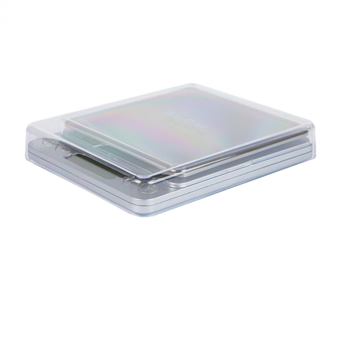 Cantar de precizie, Blow JS13 12078, 0.01gr-3000gr, ecran LCD 42 x 14mm, suprafata suport masurare 100 x 100mm, 2 x AAA, argintiu [2]