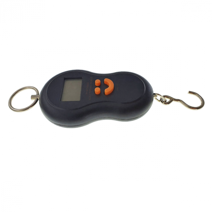 Cantar portabil cu afisaj digital, cu carlig, functia Tara, capacitate maxima 40 Kg [4]