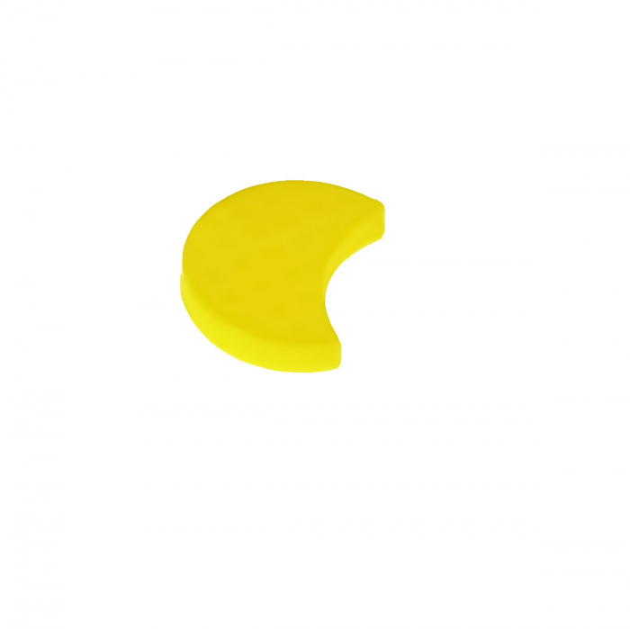 Capac tip husa pentru cheie, 27 x 16 mm, protectie si identificare, din PVC flexibil, galben [4]