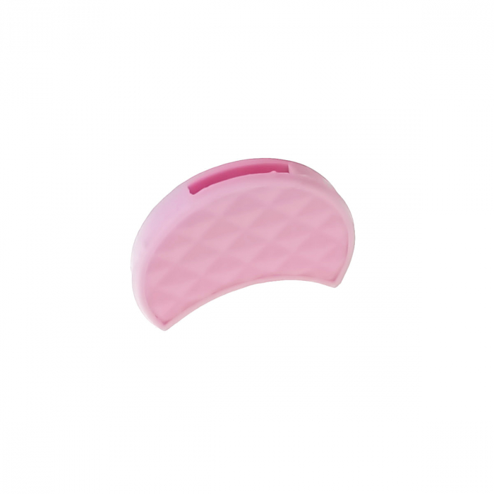 Capac tip husa pentru cheie, 27 x 16 mm, protectie si identificare, din PVC flexibil, roz deschis [1]