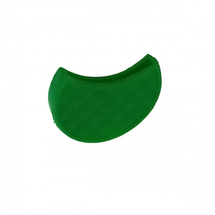 Capac tip husa pentru cheie, 27 x 16 mm, protectie si identificare, din PVC flexibil, verde inchis [1]