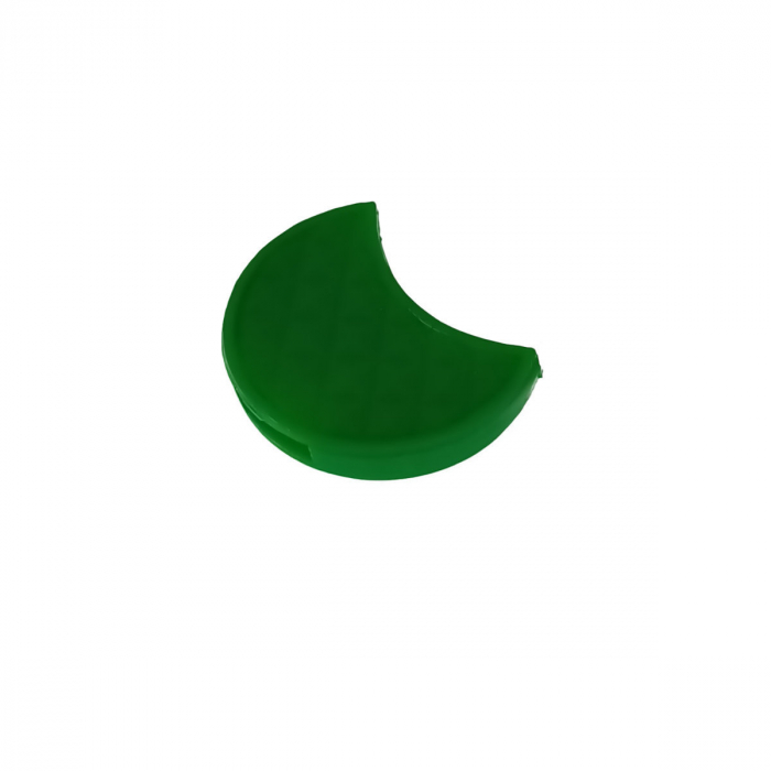 Capac tip husa pentru cheie, 27 x 16 mm, protectie si identificare, din PVC flexibil, verde inchis [4]