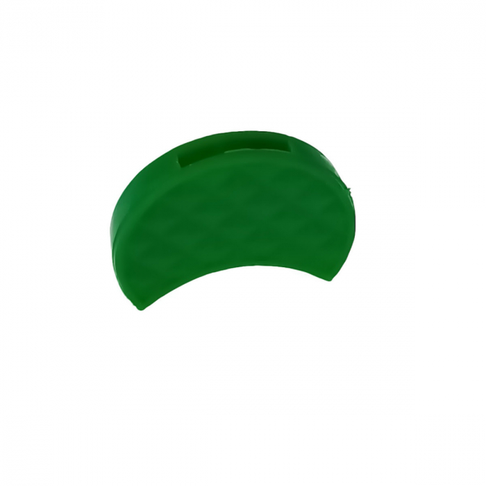 Capac tip husa pentru cheie, 27 x 16 mm, protectie si identificare, din PVC flexibil, verde inchis [2]