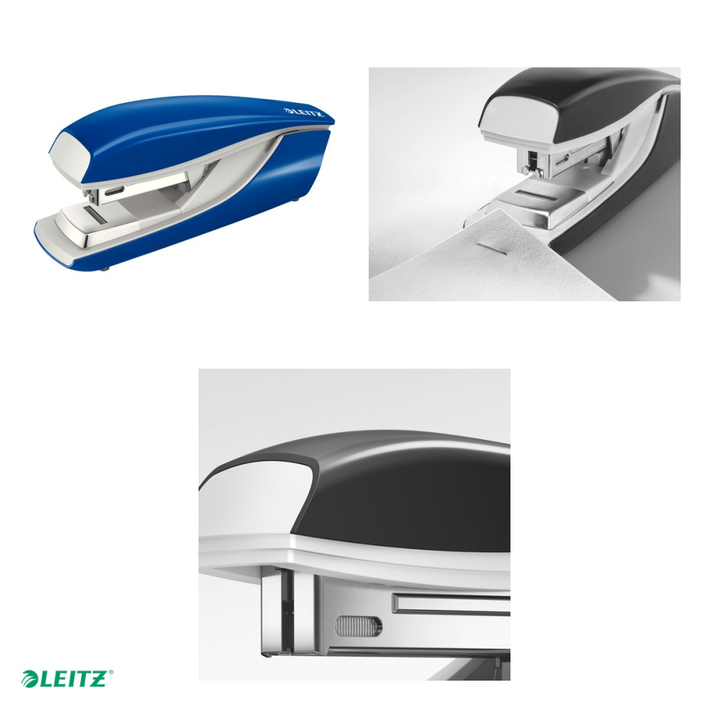 Capsator matalic Leitz NeXXt Series 5505 capsare plata, capacitate de capsare: 30 coli (80 g), albastru [4]
