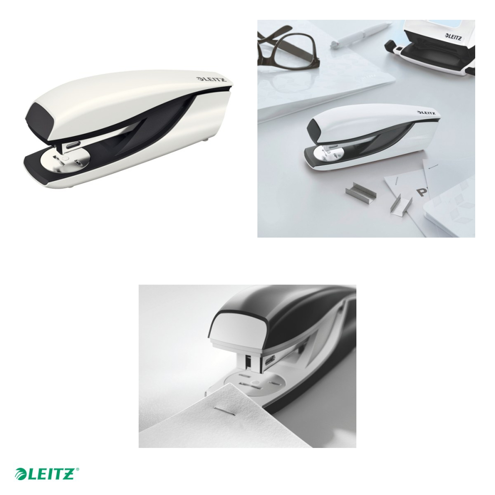 Capsator metalic Leitz WOW 5502 NeXXt Series, capsare 30 coli, 200 capse P3 incluse, alb [4]