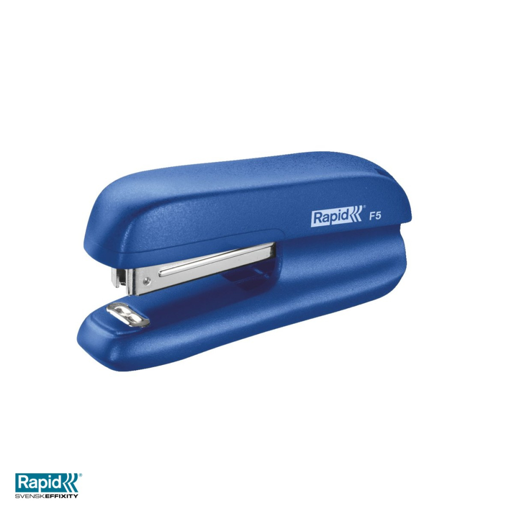 Capsator mini Rapid F5, 10 coli, pentru capse nr. 10, 40x28x95 mm, albastru [4]