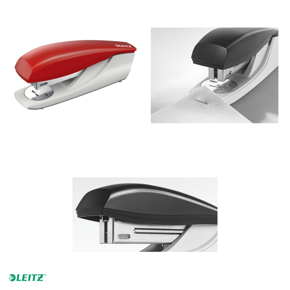 Capsator plastic Leitz 5500 NeXXt Series, capsare 30 coli, 200 capse P3 incluse, rosu [4]