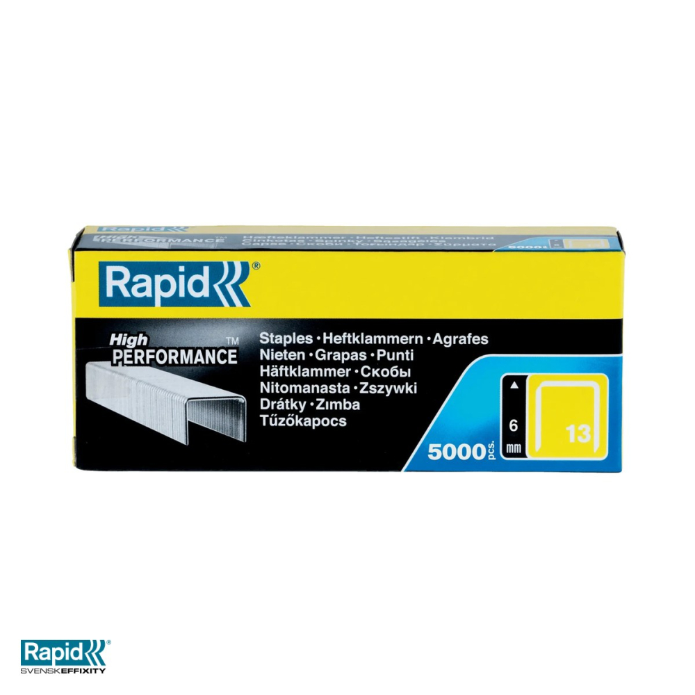 Capse pentru pistol Rapid 13/6, cutie 5000 bucati [4]
