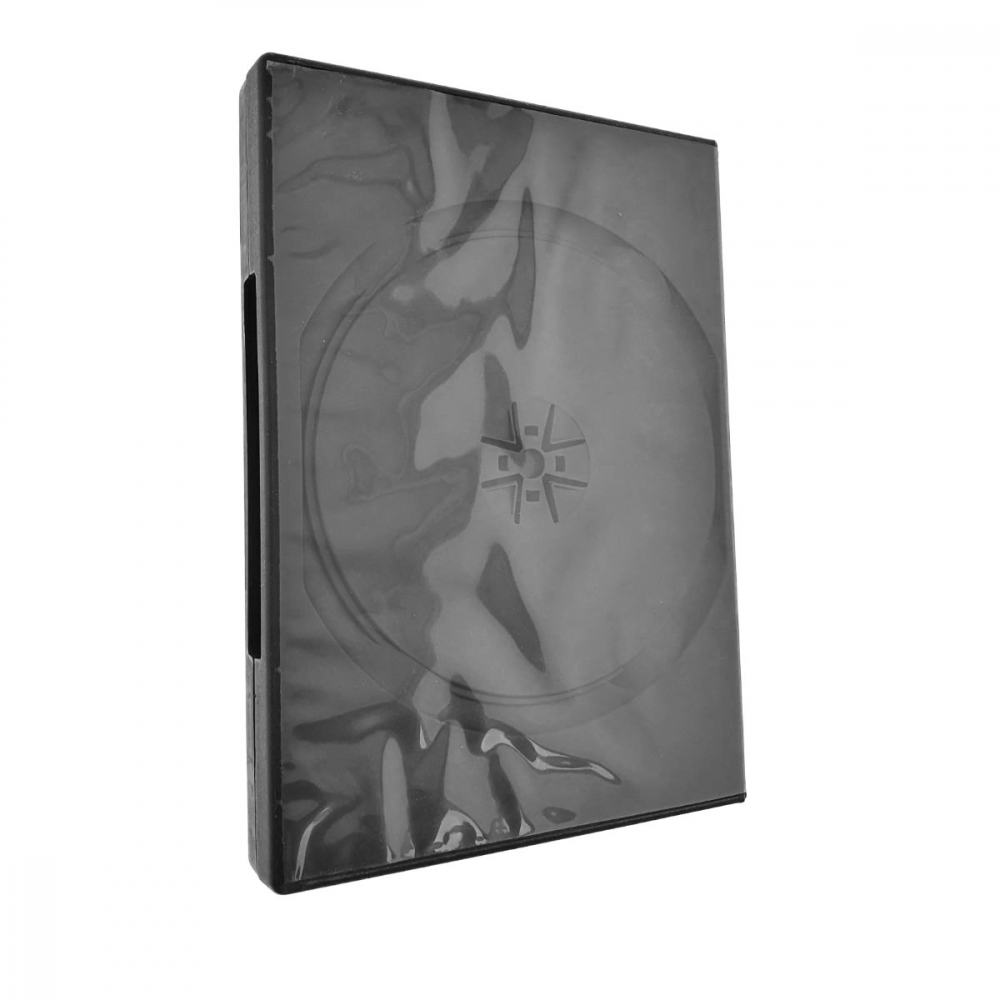 Carcasa 5 DVD 22 mm cu 2 Tavite Interioare , neagra [4]