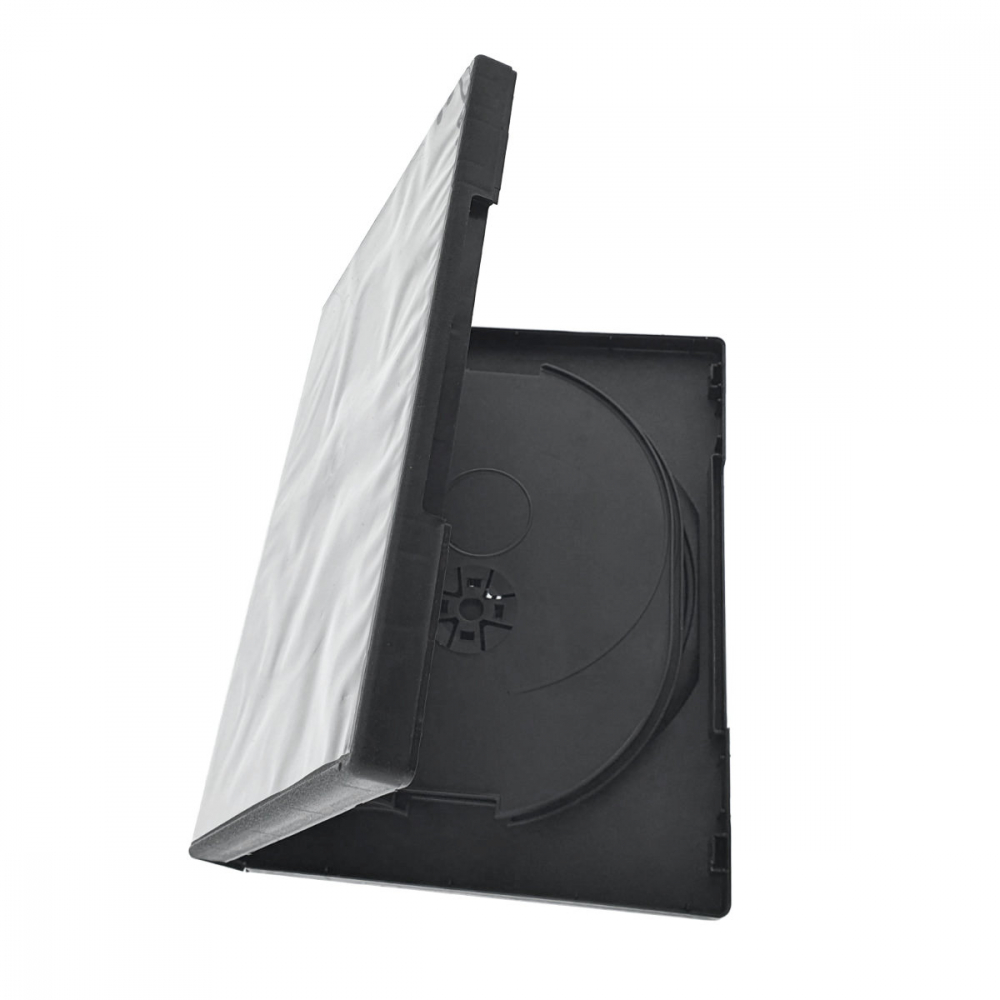 Carcasa 5 DVD 22 mm cu 2 Tavite Interioare , neagra [5]