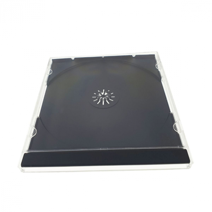 Carcasa CD Regular 10.2mm, Omega, neagra [2]